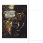 The Baptism of Christ by Domenico Tintoretto