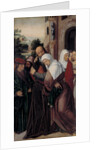 Meeting of Saints Joachim and Anne at the Golden Gate by Ambrosius Benson