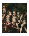 The Holy Family with Angels by Parmigianino
