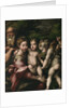 The Holy Family with Angels by Parmigianino