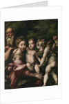 The Holy Family with Angels by Parmigianino