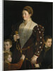 Portrait of Camilla Gonzaga di San Secondo and Her Three Sons by Parmigianino