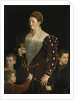 Portrait of Camilla Gonzaga di San Secondo and Her Three Sons by Parmigianino