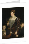Portrait of Camilla Gonzaga di San Secondo and Her Three Sons by Parmigianino