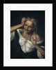 Old Woman Tearing at her Hair by Quentin Massys
