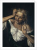 Old Woman Tearing at her Hair by Quentin Massys