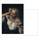 Old Woman Tearing at her Hair by Quentin Massys