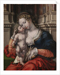 Virgin and child by Jan Gossaert