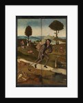 The Peddler (The Haywain Triptych, reverse) by Hieronymus Bosch
