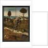 The Peddler (The Haywain Triptych, reverse) by Hieronymus Bosch