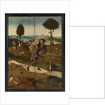The Peddler (The Haywain Triptych, reverse) by Hieronymus Bosch
