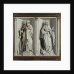 The Marriage of Mary and Joseph. (Reverse) by Robert Campin