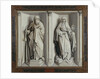 The Marriage of Mary and Joseph. (Reverse) by Robert Campin