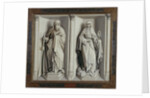 The Marriage of Mary and Joseph. (Reverse) by Robert Campin