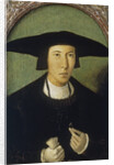 Portrait of a Young Man by Jan Mostaert