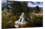 The Flight into Egypt by Joachim Patinir