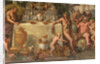 Wedding Feast of Cupid and Psyche, detail by Giulio Romano