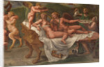 Wedding Feast of Cupid and Psyche, detail by Giulio Romano