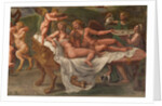 Wedding Feast of Cupid and Psyche, detail by Giulio Romano