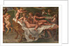 Wedding Feast of Cupid and Psyche, detail by Giulio Romano