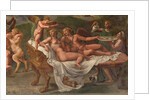 Wedding Feast of Cupid and Psyche, detail by Giulio Romano