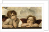 The Sistine Madonna (Detail) by Raphael