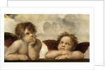 The Sistine Madonna (Detail) by Raphael