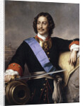 Portrait of Emperor Peter I the Great by Paul Hippolyte Delaroche