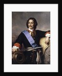 Portrait of Emperor Peter I the Great by Paul Hippolyte Delaroche