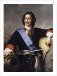 Portrait of Emperor Peter I the Great by Paul Hippolyte Delaroche