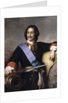 Portrait of Emperor Peter I the Great by Paul Hippolyte Delaroche
