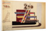 Movable Display for the bookstore Window of the publishing Land and Factory by El Lissitzky