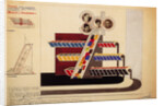 Movable Display for the bookstore Window of the publishing Land and Factory by El Lissitzky