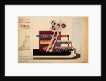 Movable Display for the bookstore Window of the publishing Land and Factory by El Lissitzky