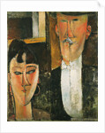 Bride and Groom by Amedeo Modigliani
