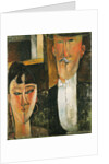 Bride and Groom by Amedeo Modigliani