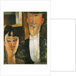 Bride and Groom by Amedeo Modigliani