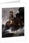 Bonaparte Crossing the Alps by Paul Hippolyte Delaroche