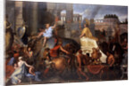 Alexander Entering Babylon (The Triumph of Alexander the Great) by Charles Le Brun