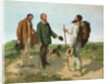 Bonjour, Monsieur Courbet by Gustave Courbet
