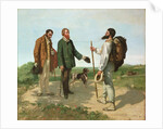 Bonjour, Monsieur Courbet by Gustave Courbet