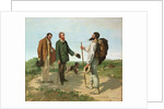 Bonjour, Monsieur Courbet by Gustave Courbet