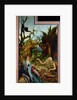 The Isenheim Altarpiece. Left wing: Meeting of Saint Anthony and Saint Paul the Anchorite in the Des by Matthias Grünewald