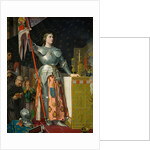 Joan of Arc at the Coronation of Charles VII in the Cathedral at Reims by Jean Auguste Dominique Ingres