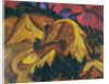 Sand Hills of the Engadin by Ernst Ludwig Kirchner