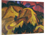 Sand Hills of the Engadin by Ernst Ludwig Kirchner