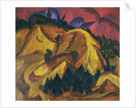 Sand Hills of the Engadin by Ernst Ludwig Kirchner