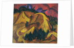 Sand Hills of the Engadin by Ernst Ludwig Kirchner