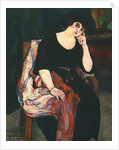 Portrait of Madame Zamaron by Suzanne Valadon