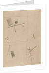 Suprematist Drawing by Kasimir Severinovich Malevich